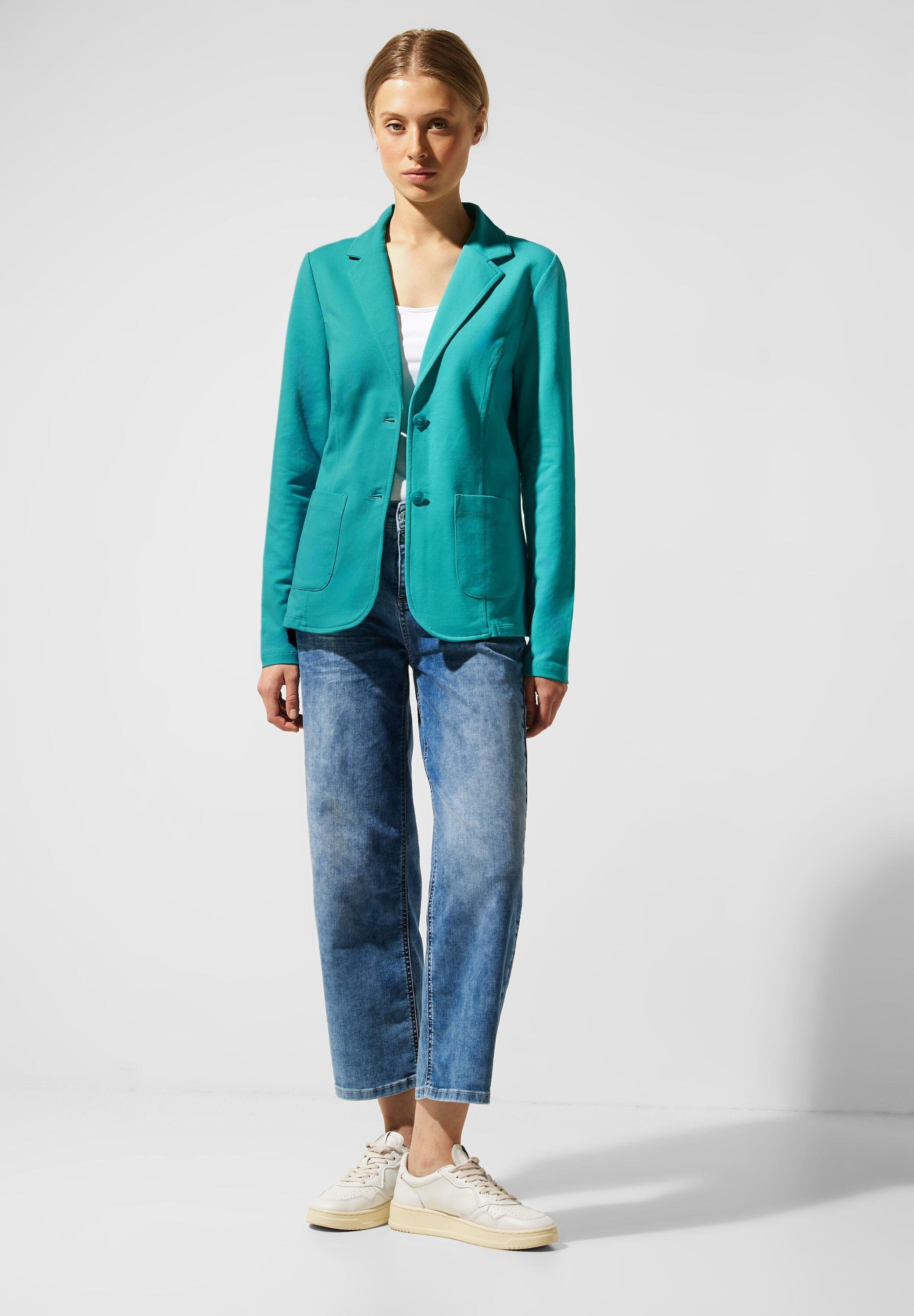 STREET ONE Kurzblazer in Unifarbe