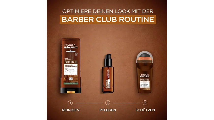L'Oréal Men Expert Barber Club Deo Roll-On 50 ml