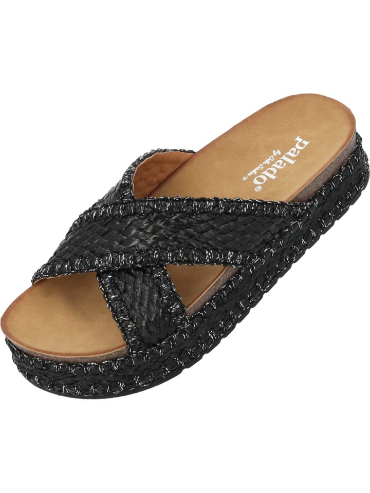 palado Plateau-Sandaletten in BLACK günstig kaufen