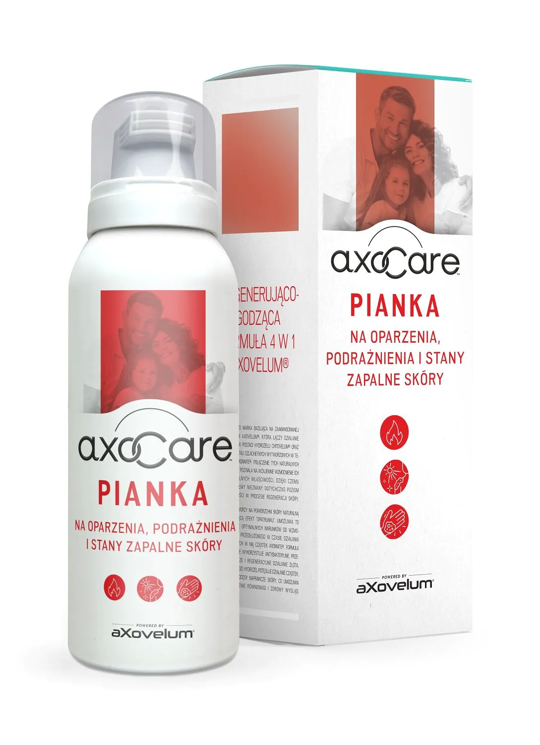 „Axocare“ putos nuo nudegimų, sudirgimų ir odos uždegimų