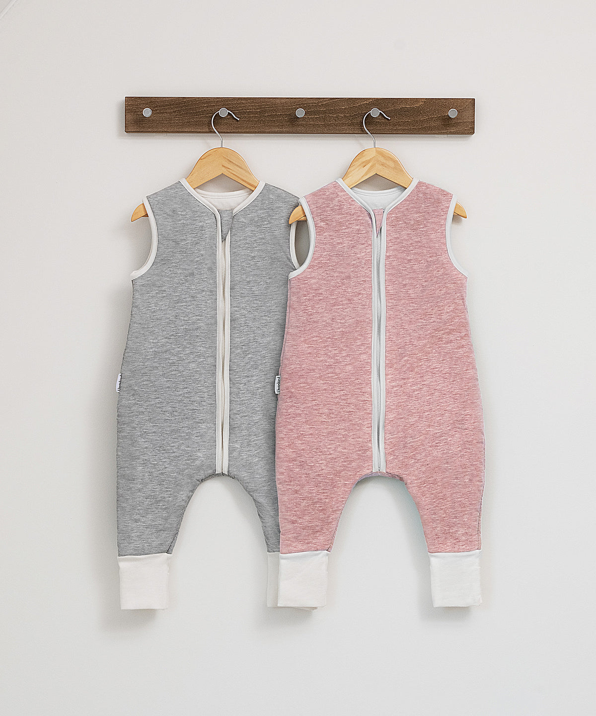 Baby-Schlafsack mit Beinen und Wollfüllung