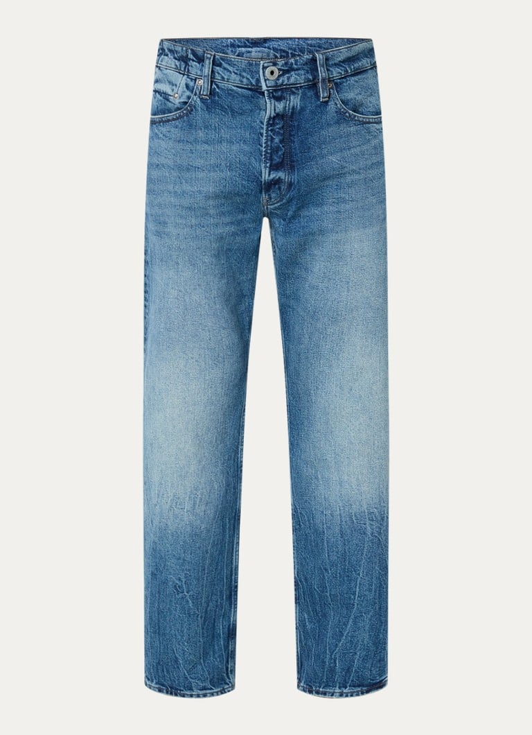 Kavbojke ravnega kroja G-Star RAW Dakota s srednje pranim vzorcem