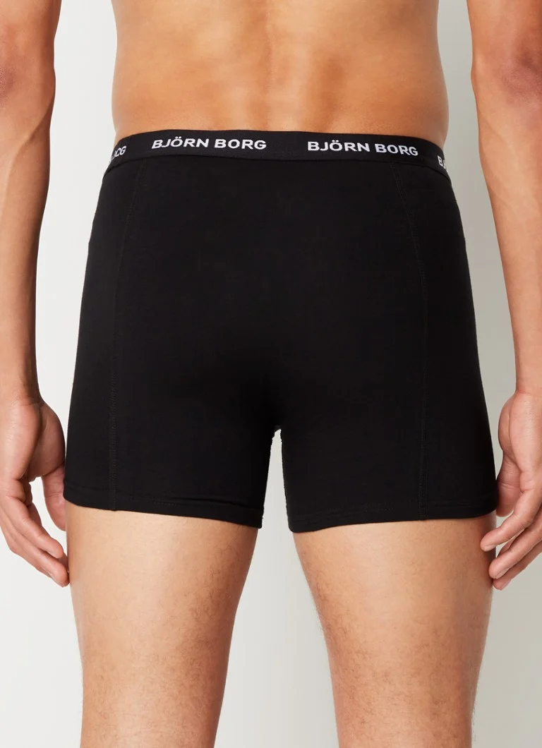Boxer Sammy di Björn Borg con fascia logo, confezione da 3