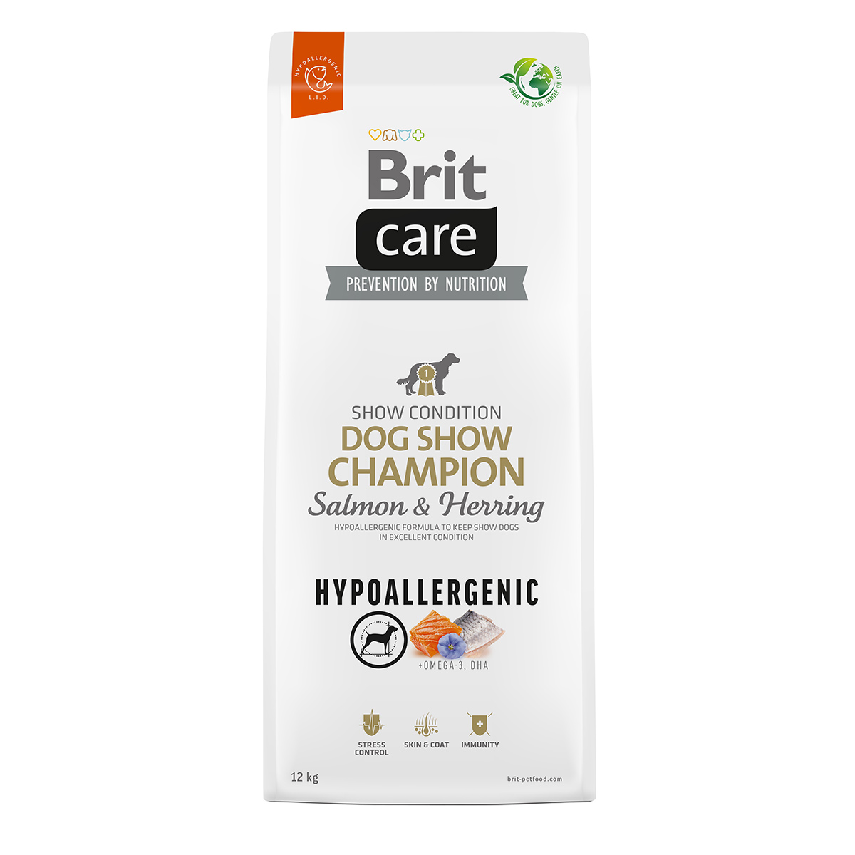 Brit Care Dog Hypoallergenic Dog Show Champion 12 kg bei ZooRoyal