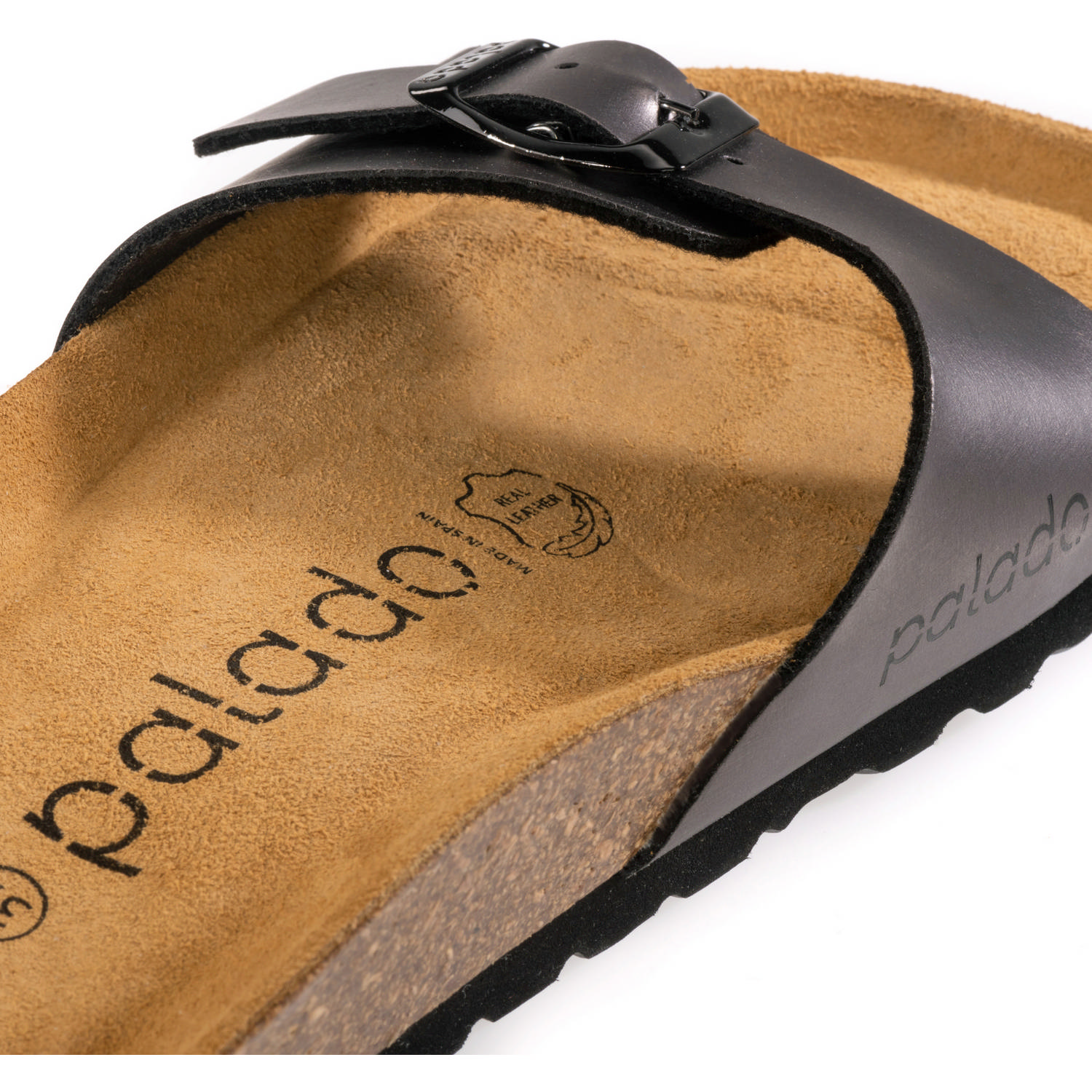 Palado Malta Arizona, Pantoletten, Damen, Metallic Antra