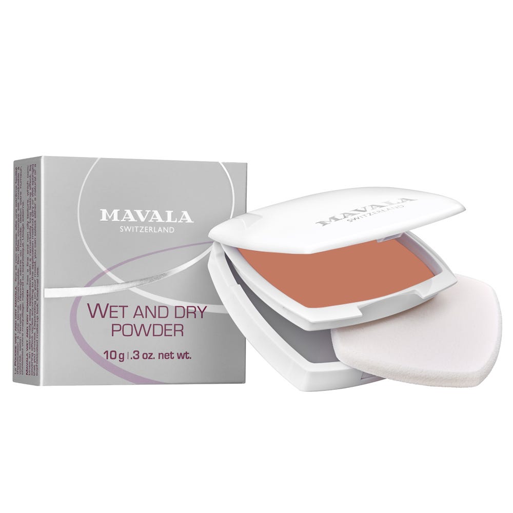 Mavala Wet & Dry Puder Kasbah/ Dunkles Rotbraun 10 g