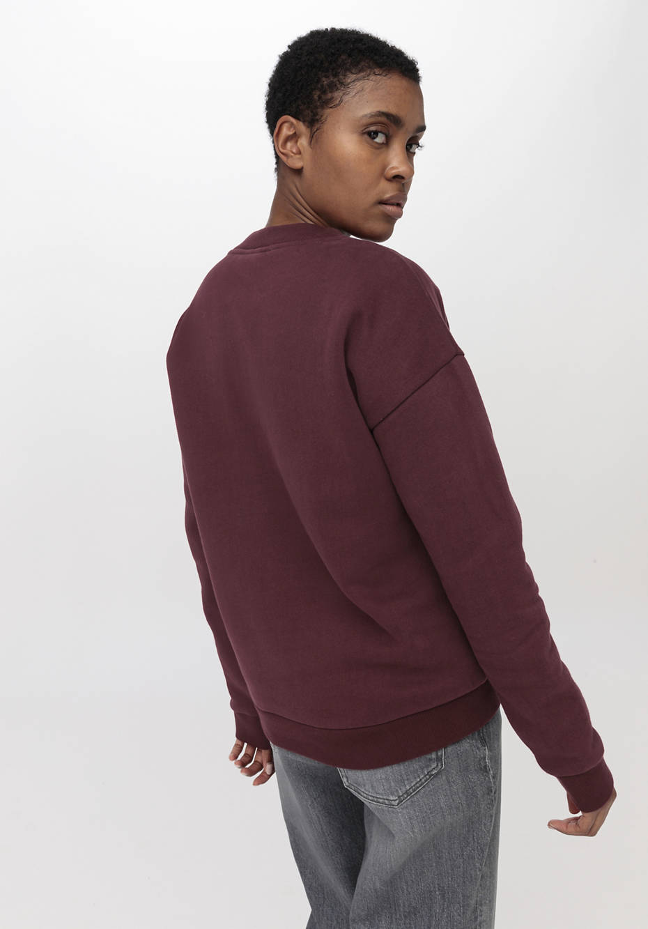 Sweatshirt aus reiner Bio-Baumwolle