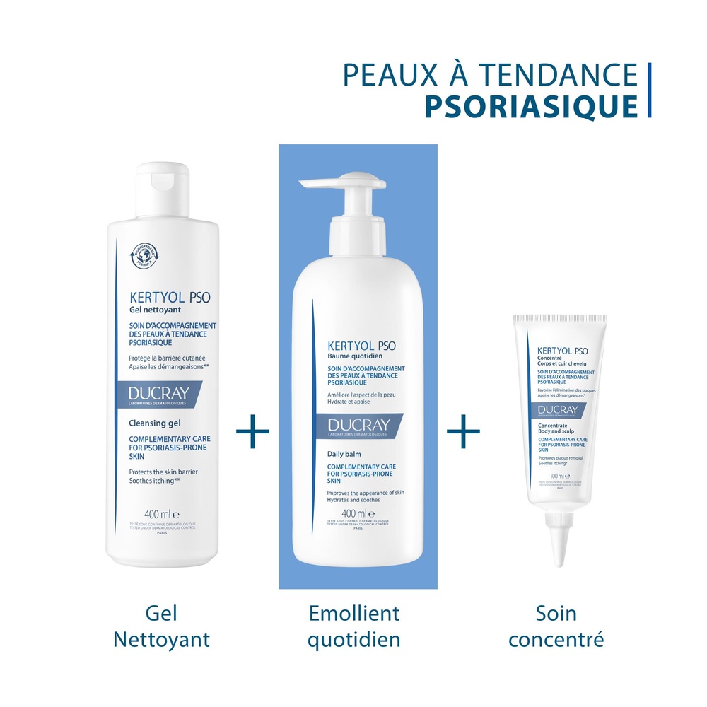Ducray Kertyol PSO baume quotidien anti-grattag e 200 ml Baume