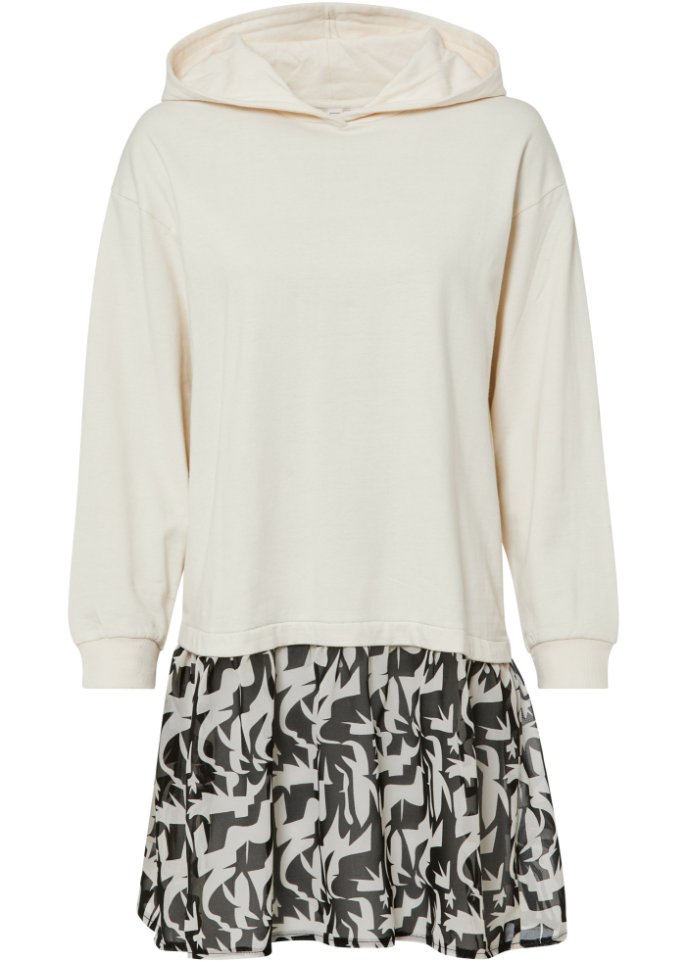 Sweatshirt mit Rockansatz