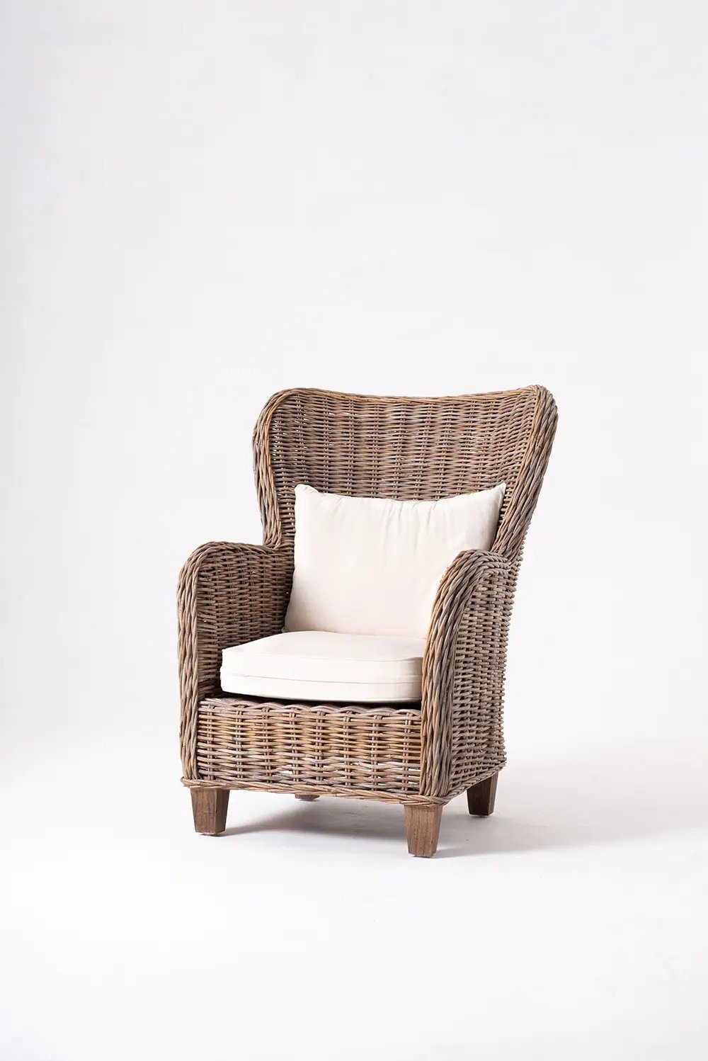 Novasolo Rattanstuhl Wickerworks (1 St), Hohe Rückenlehne, King, King Stuhl