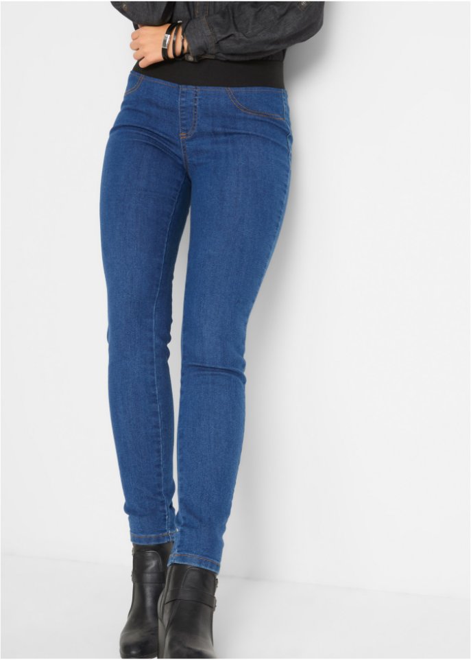 Jeansleggings mit Gummizug (2er-Pack)