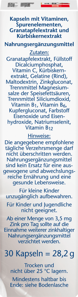 Männergesundheit Kapseln 30 St., 28,2 g