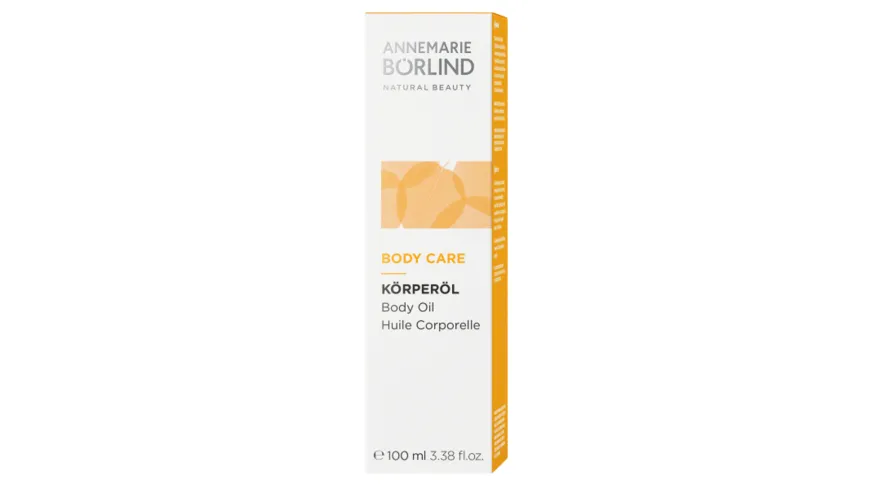 ANNEMARIE BÖRLIND Body Care Körperöl 100 ml