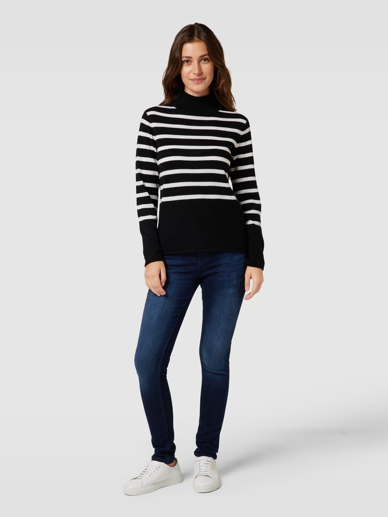 Jeans im 5-Pocket-Design Modell 'CELIA' in dunkelblau