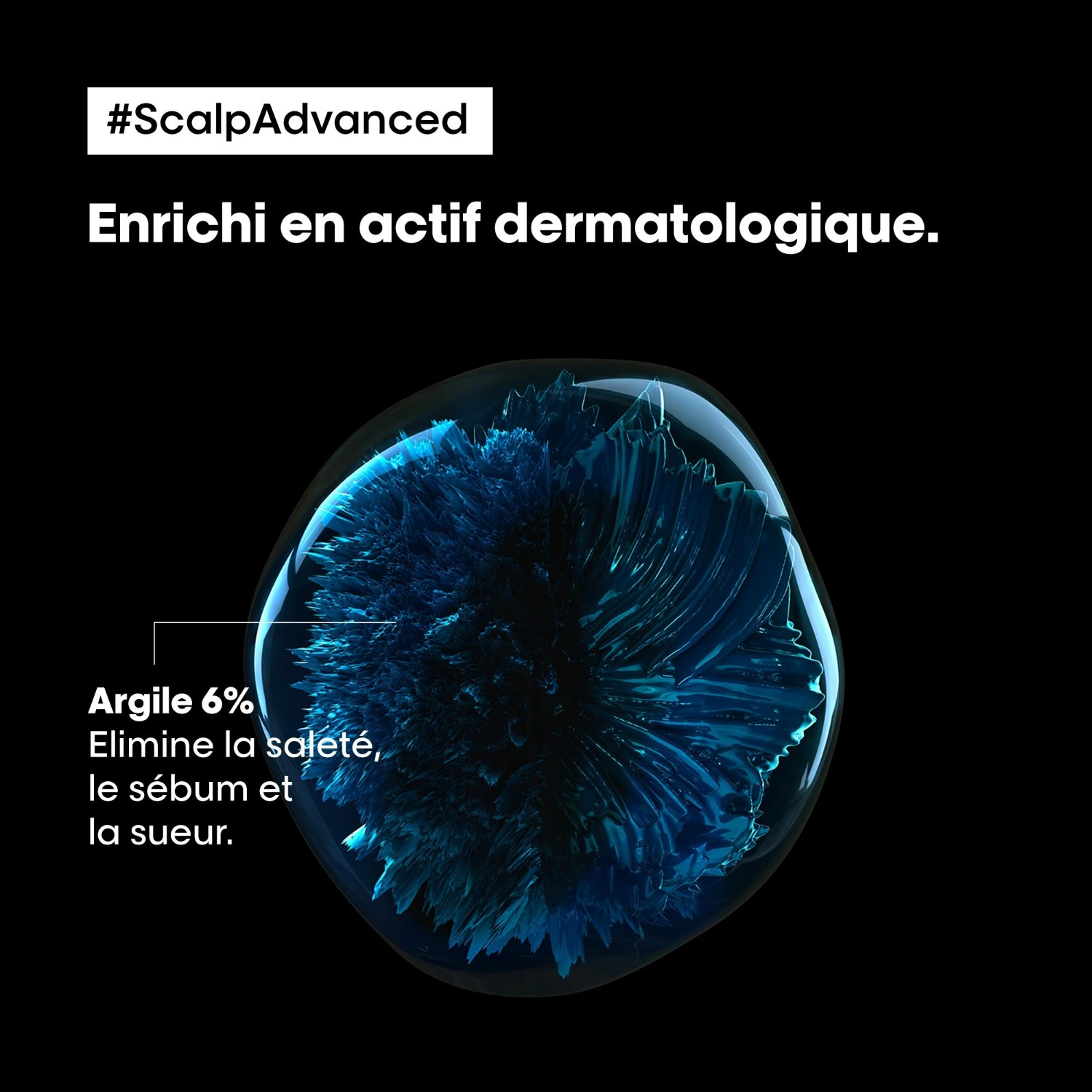 L'Oréal Professionnel Paris Serie Expert Scalp Advanced - Profesionalni glineni šampon in maska 2 v 1