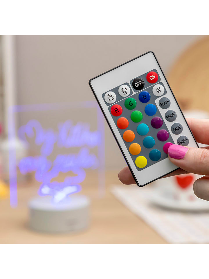 InnovaGoods LED-Notiztafel in Hellgrau - (B)15 x (H)19 cm günstig kaufen onesize
