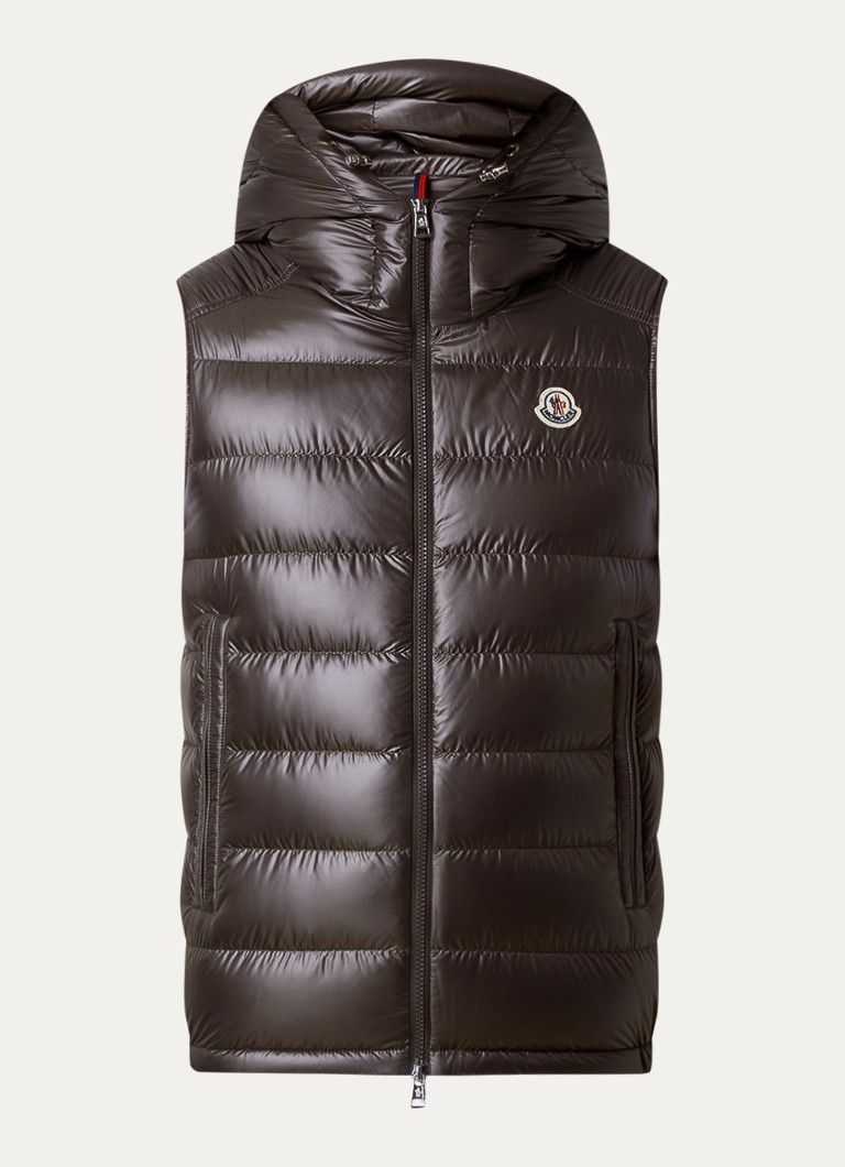 Vestă matlasată Moncler Barant cu logo