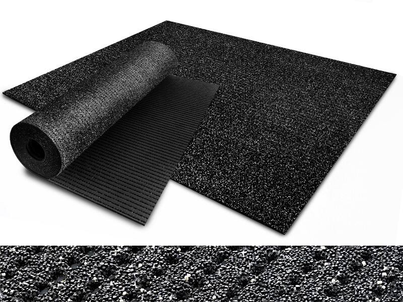 etm Sicherheitsmatte PES, Glasgarn, PVC Anthrazit 1200 x 2000 mm