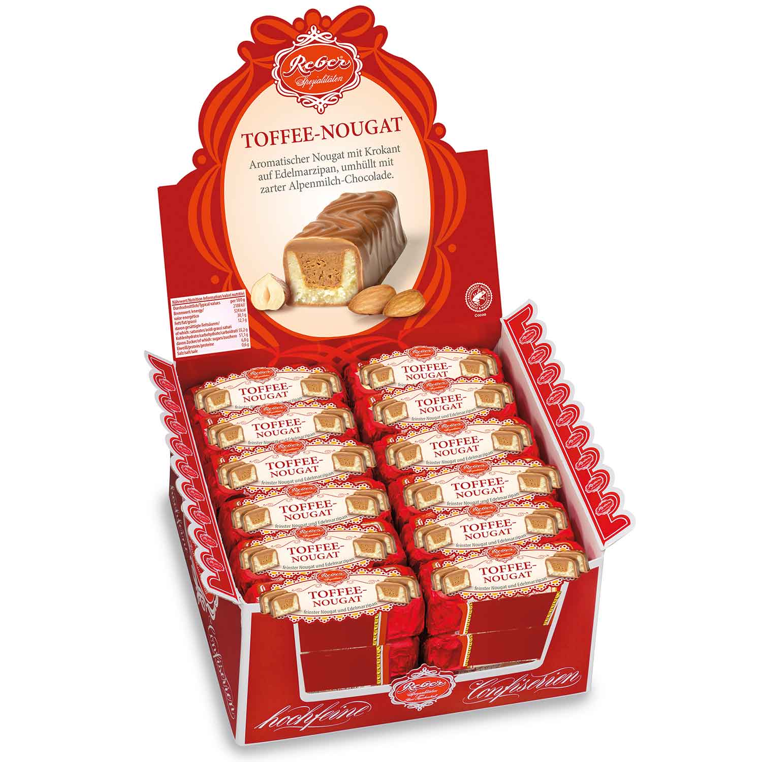 Reber Toffee-Nougat 49g