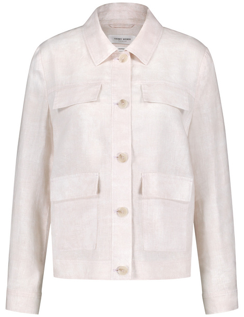Blazerjacke aus Leinen