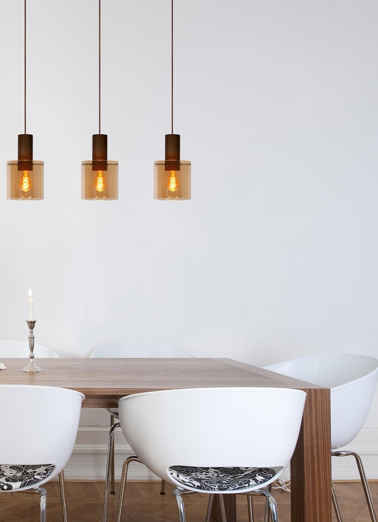 Lampa wisząca Lucide Toledo 3-liniowa, 100 x 50 x 20 cm