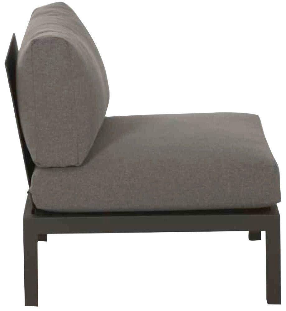 Siena Garden Loungesofa Alvida, Lounge Modul Mitte, BxTxH: 70x84x70 cm