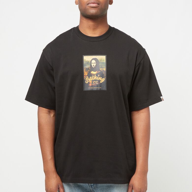A Bathing Ape Art Print Tee Black