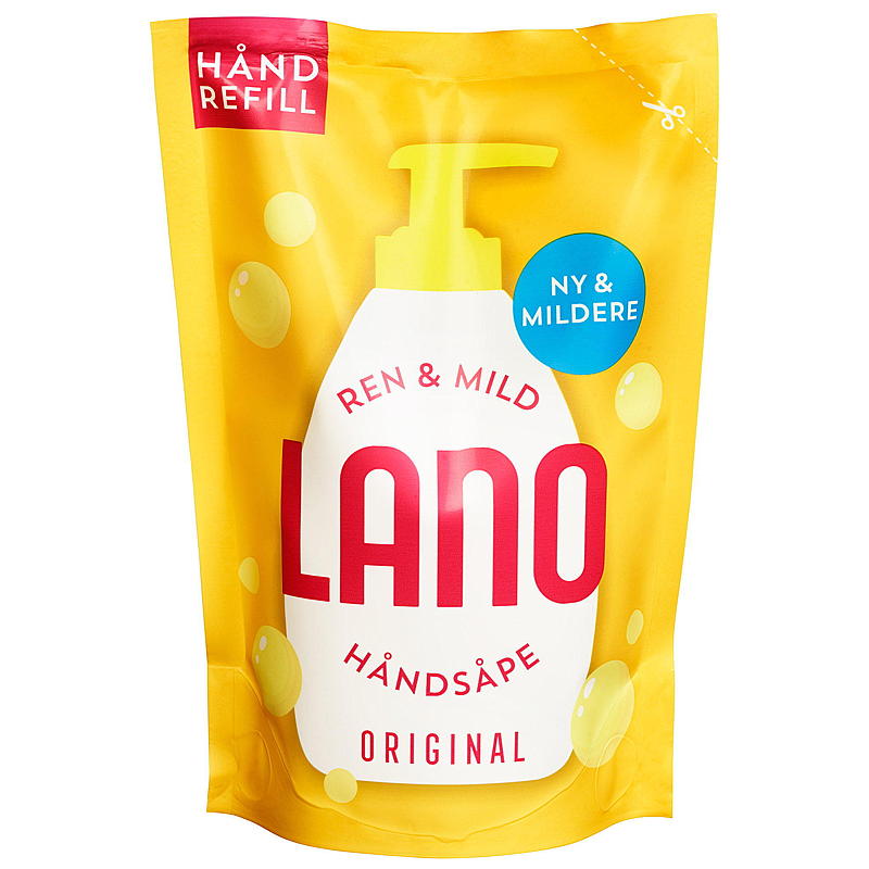 Lano Håndsåpe 300 ml refill, Lano