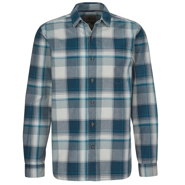 TROUVAILLE ORGANIC COTTON PLAID L/S Herren - Outdoor Hemd