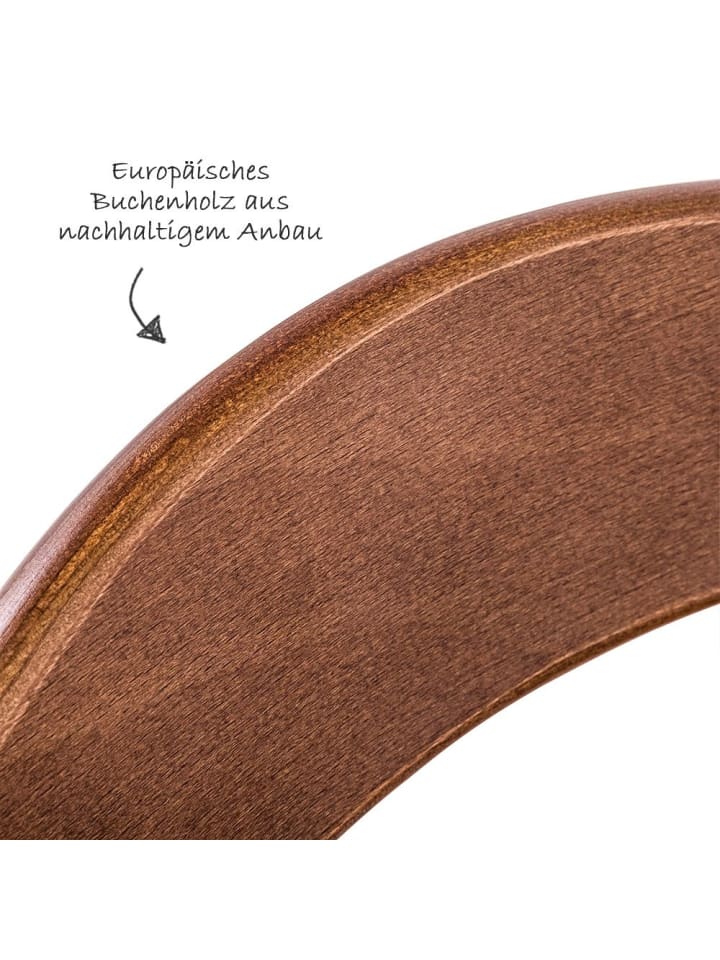 Hauck Hochstuhl Alpha Plus - Walnut in braun günstig kaufen onesize