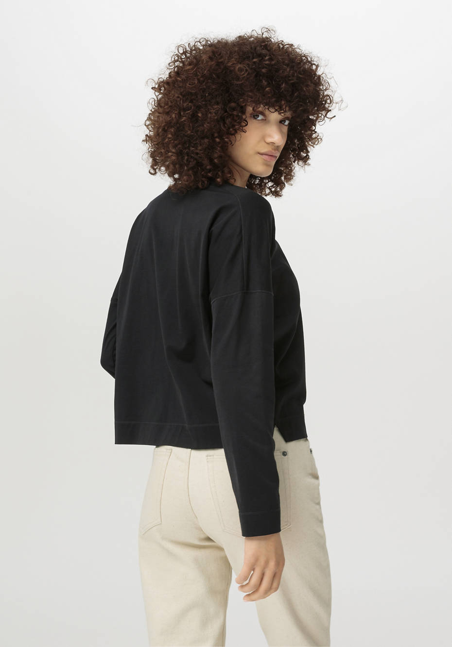 Langarm-Shirt aus reiner Bio-Baumwolle