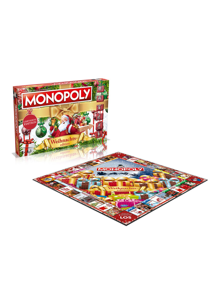 Winning Moves Monopoly Weihnachten Gesellschaftsspiel Brettspiel in bunt günstig kaufen onesize