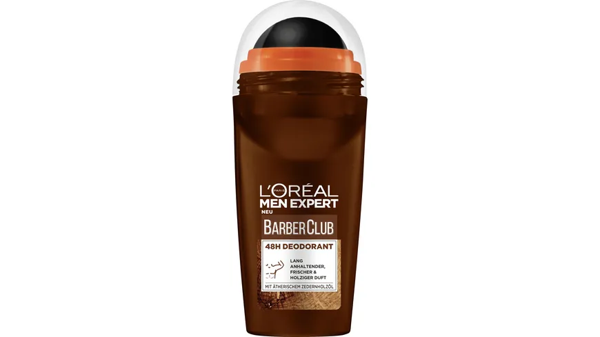 L'Oréal Men Expert Barber Club Deo Roll-On 50 ml