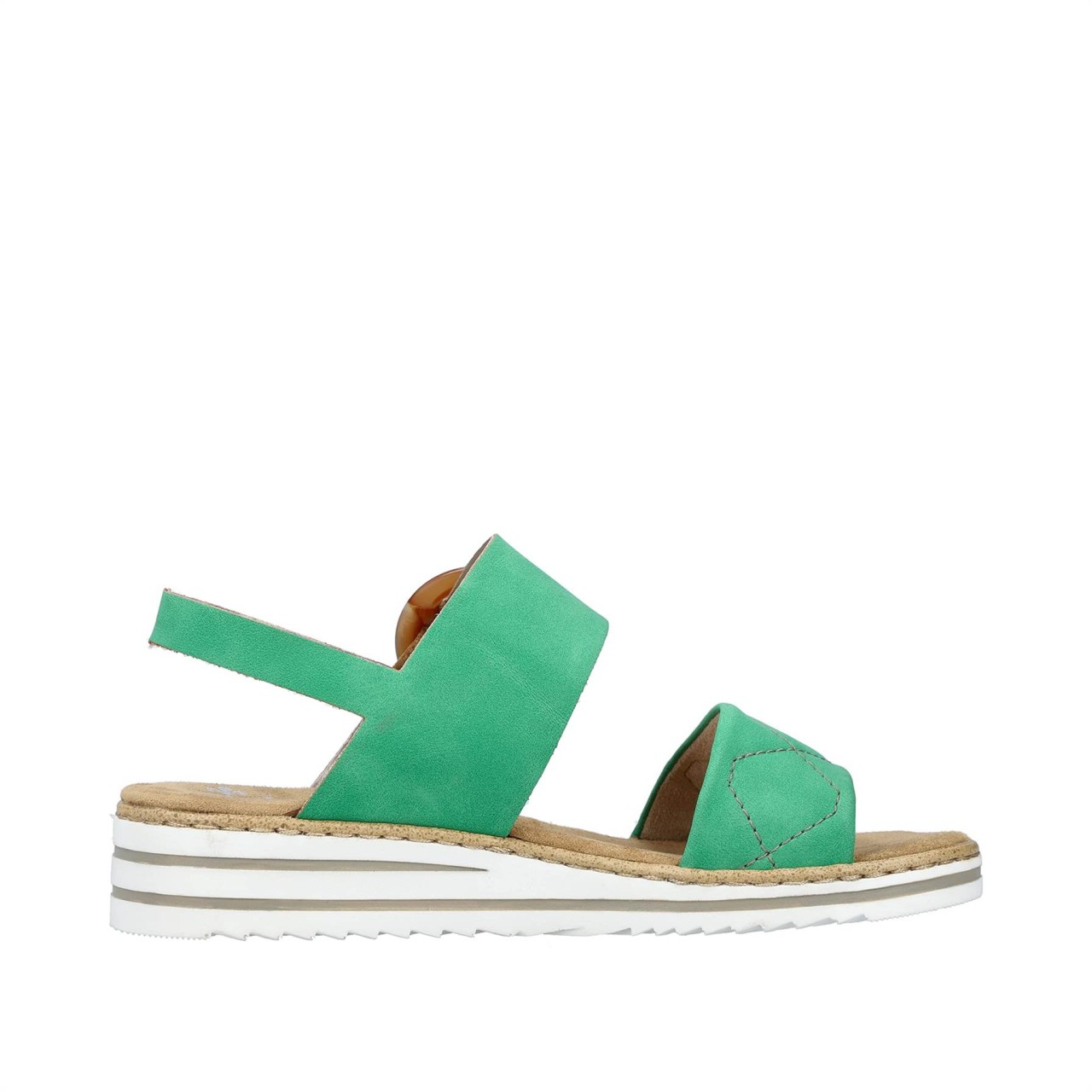 RIEKER Klassische Sandalen grün