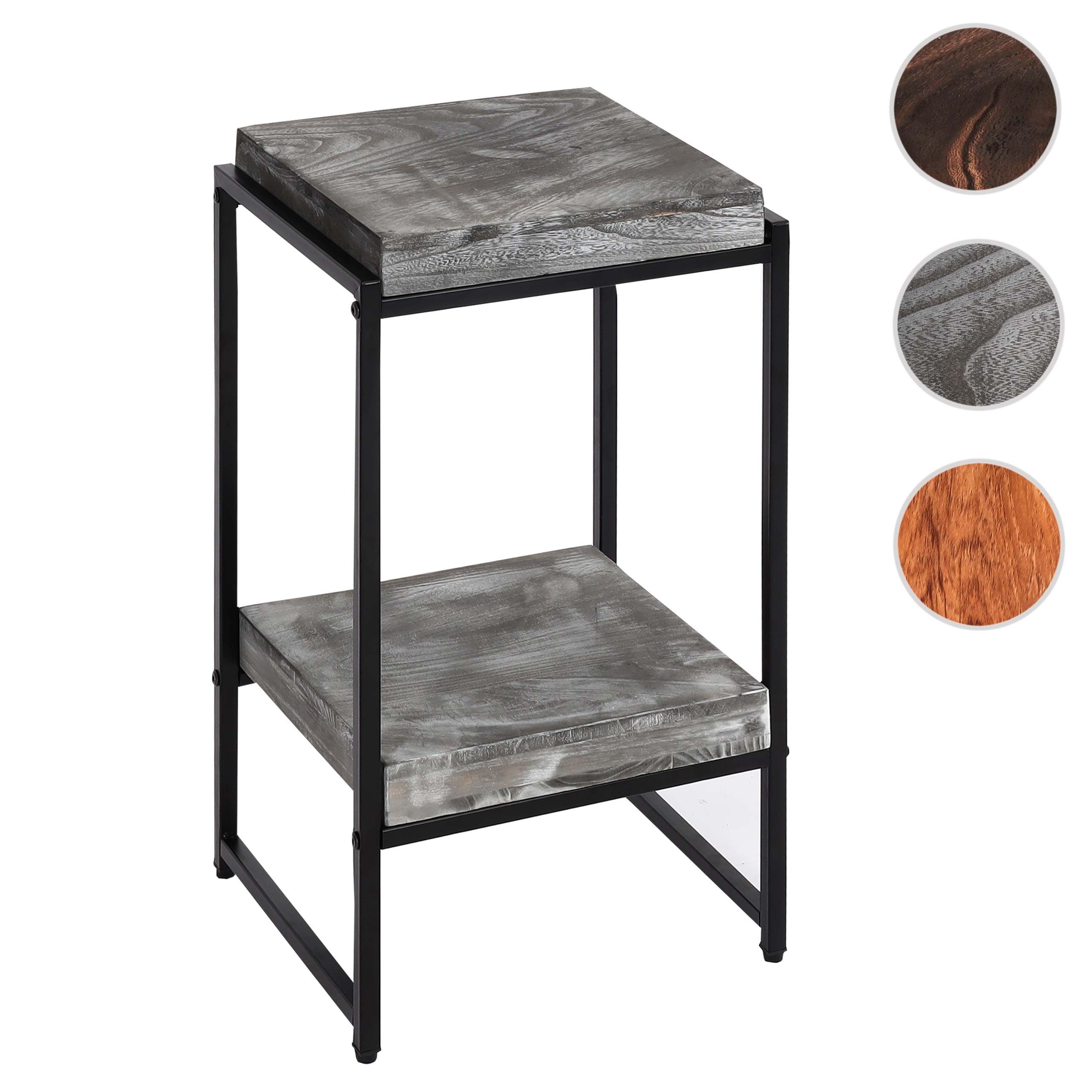 MCW Blumentisch MCW-K71-B, Pflegeleichte Oberfläche, Dicke 5 cm Holzplatte, Inkl. Fußbodenschoner