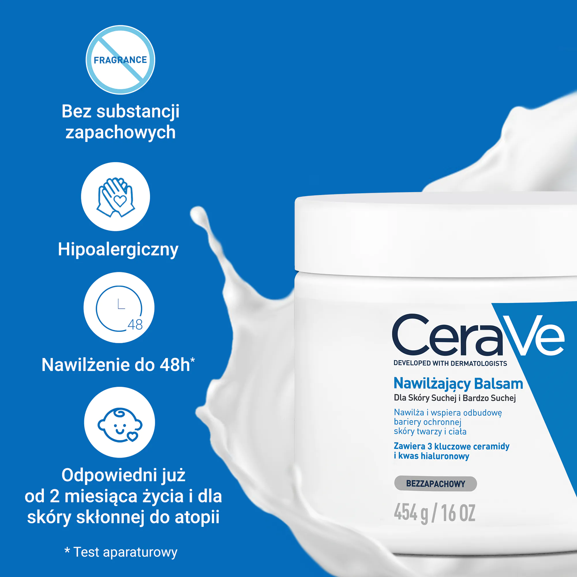 CeraVe hidratantni balzam za suhu i vrlo suhu kožu, 454 g