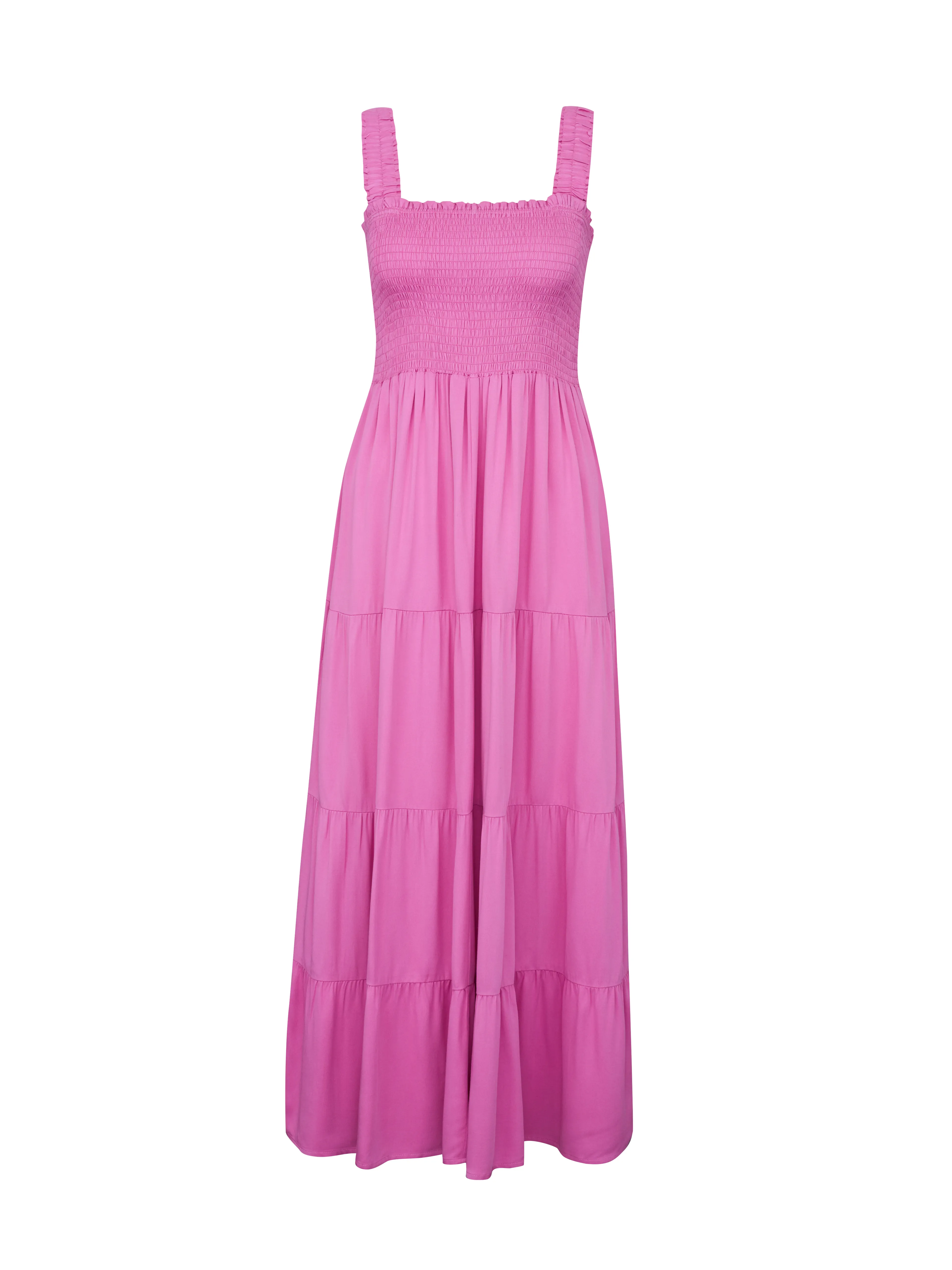 Rosa Damen Maxikleid ORSAY