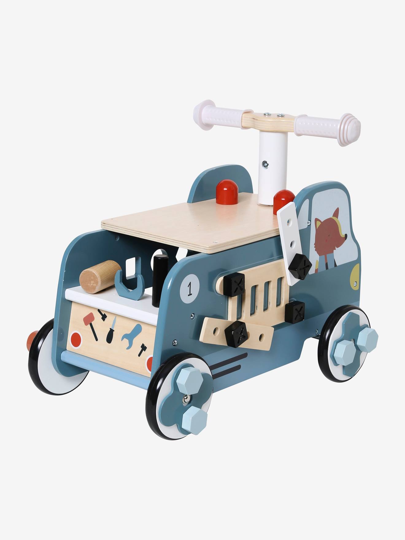 Porteur du bricoleur en bois FSC® noir
