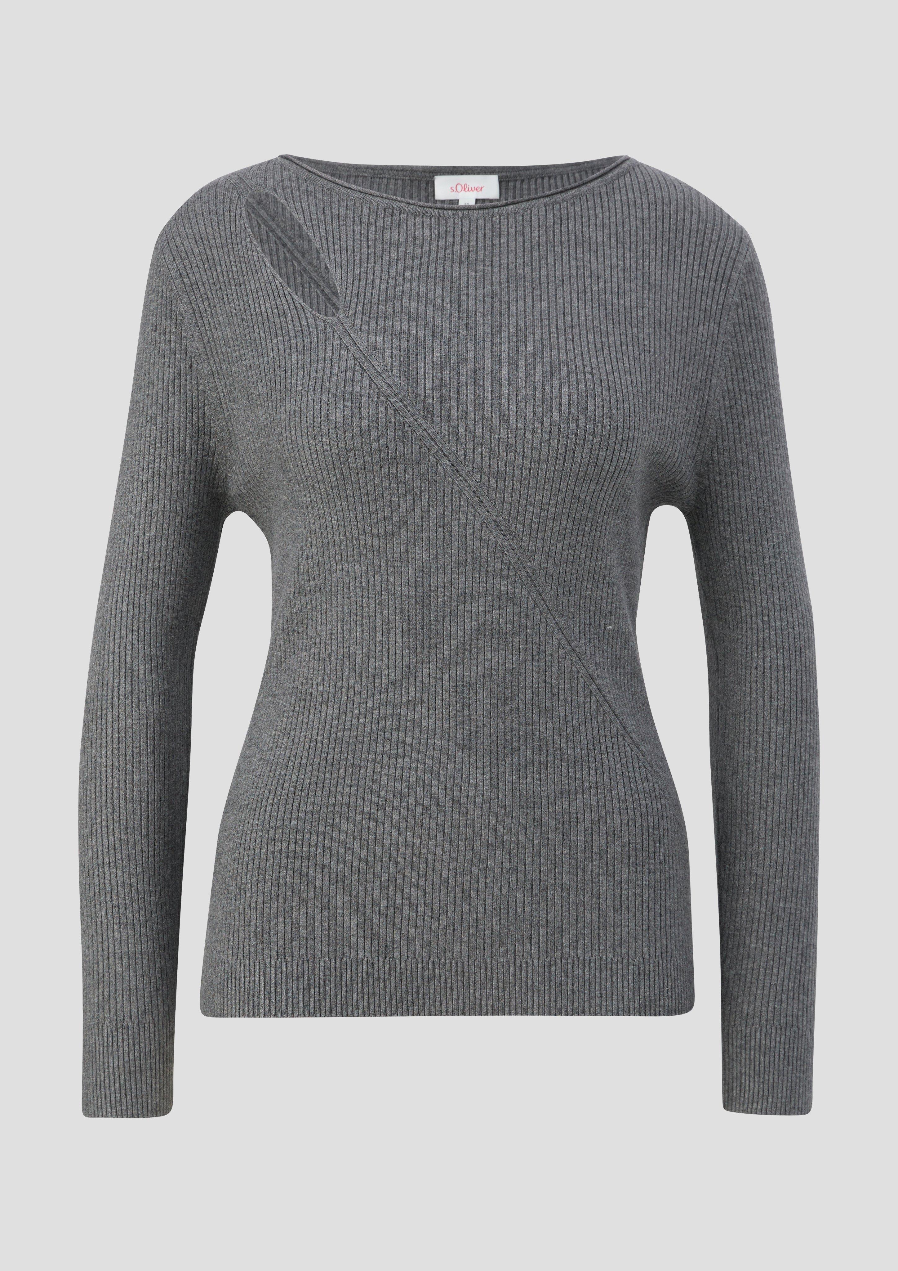 Strickpullover aus Viskosestretch  2138016-9722