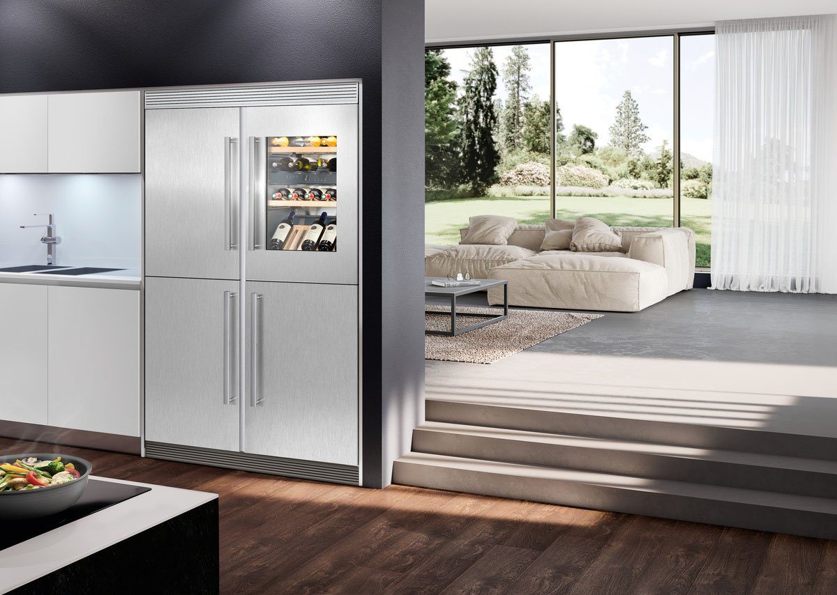 Liebherr Einbauweintemperierschrank EWTdf 1653 Vinidor, für 30 Standardflaschen á 0,75l,FreshAir-Aktivkohlefilter, Kindersicherung