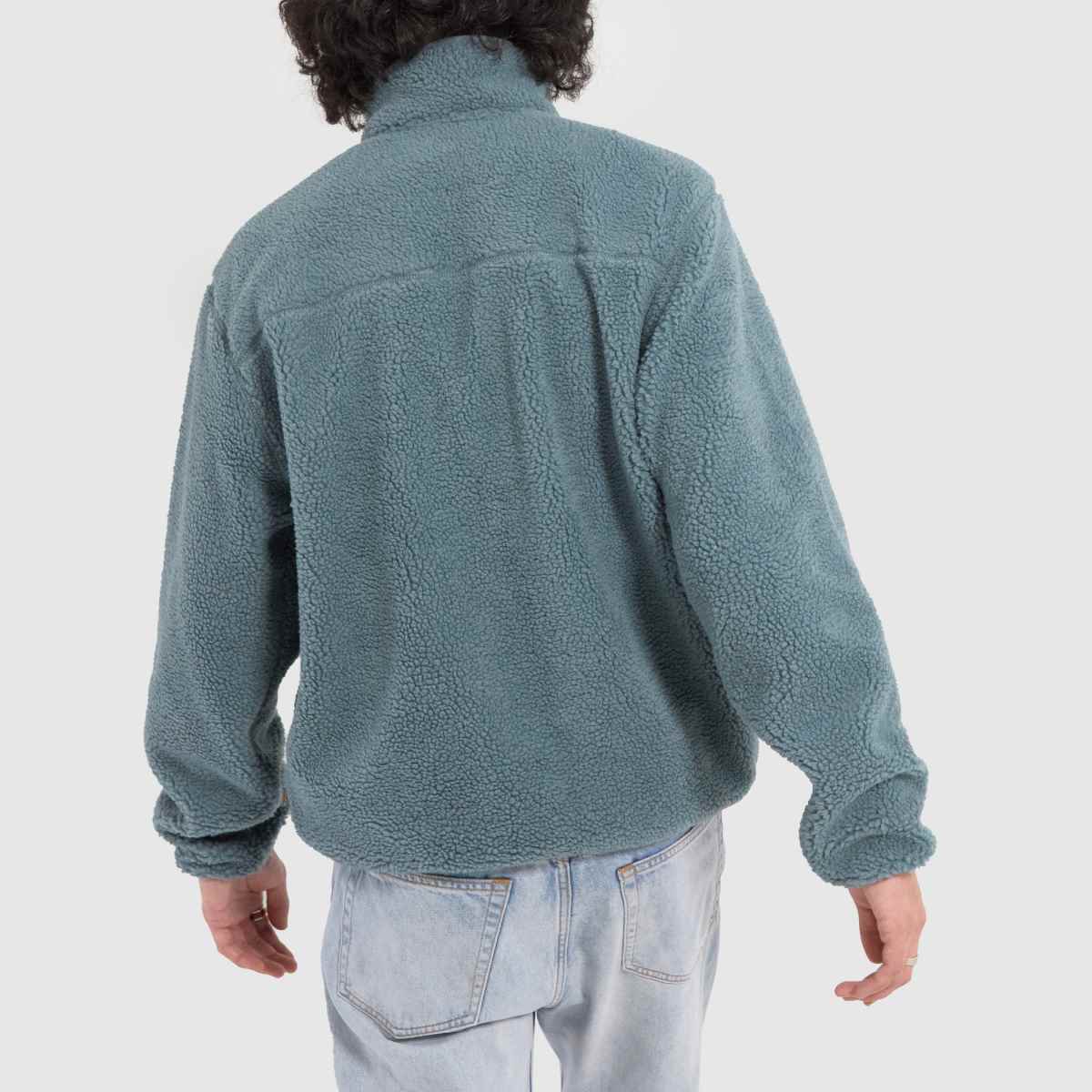 DICKIES – Mount Hope – Turkos fleecejacka med 1/4-dragkedja