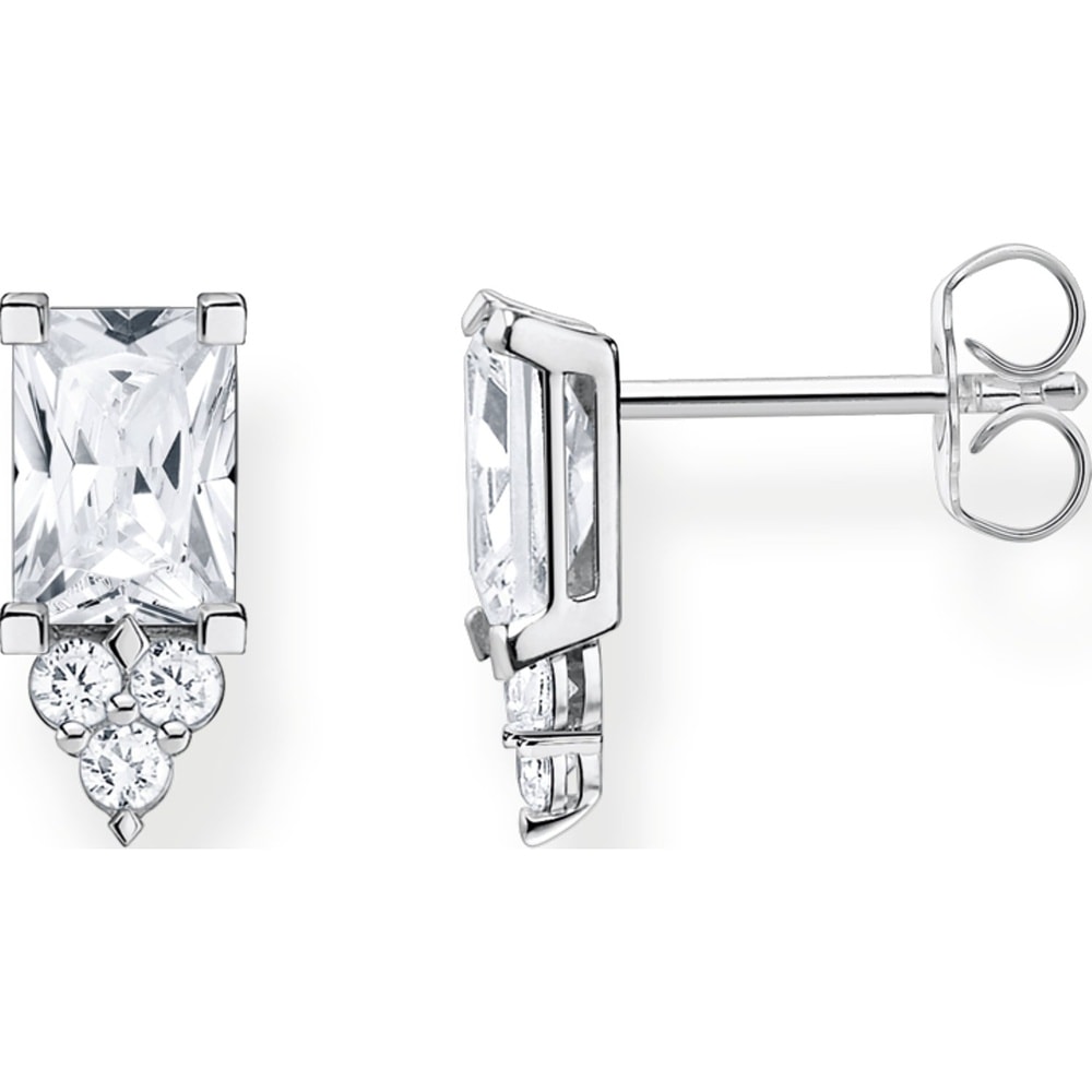 Thomas Sabo Boucles d'oreilles à fermoir à poussette 925 Argent Boucles d'oreilles