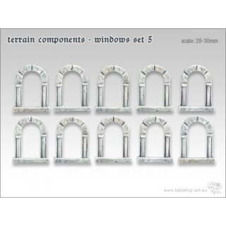 Geländebauteile Fenster Set 5