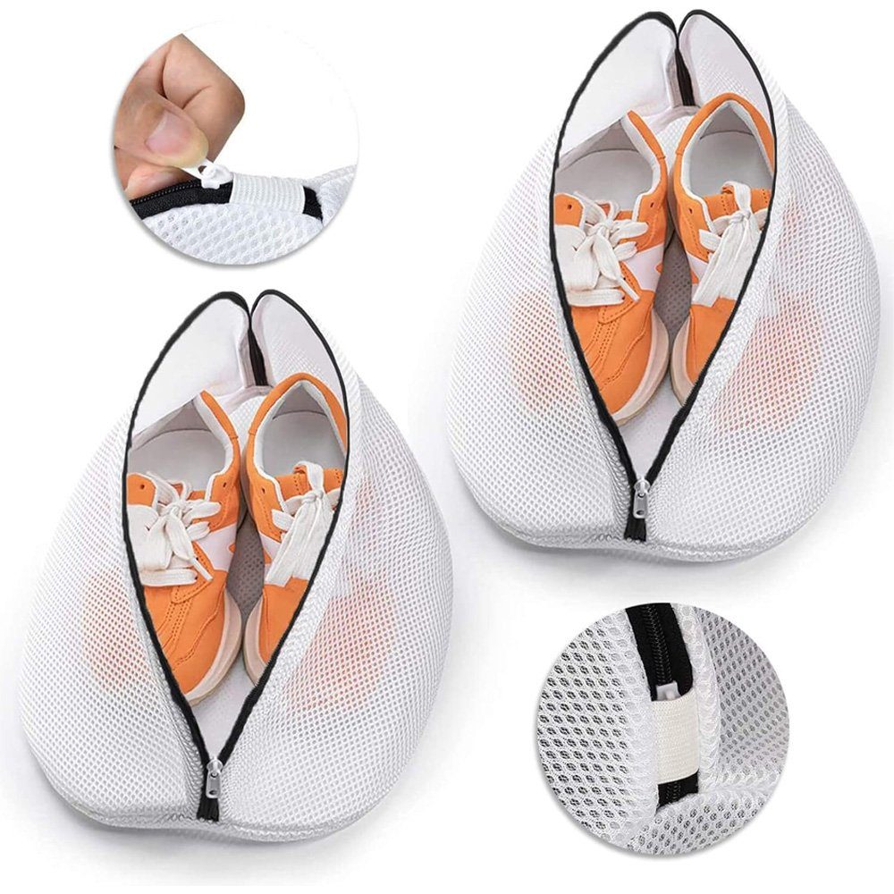 Tian Dee Wäschenetz Wäschenetz Schuhe, 2 Stück Netz Schuhsack Waschmaschine,für Sneaker