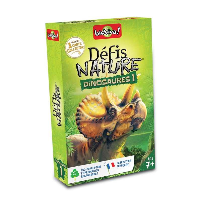Défis nature dinosaure 1 version 2022 Bioviva