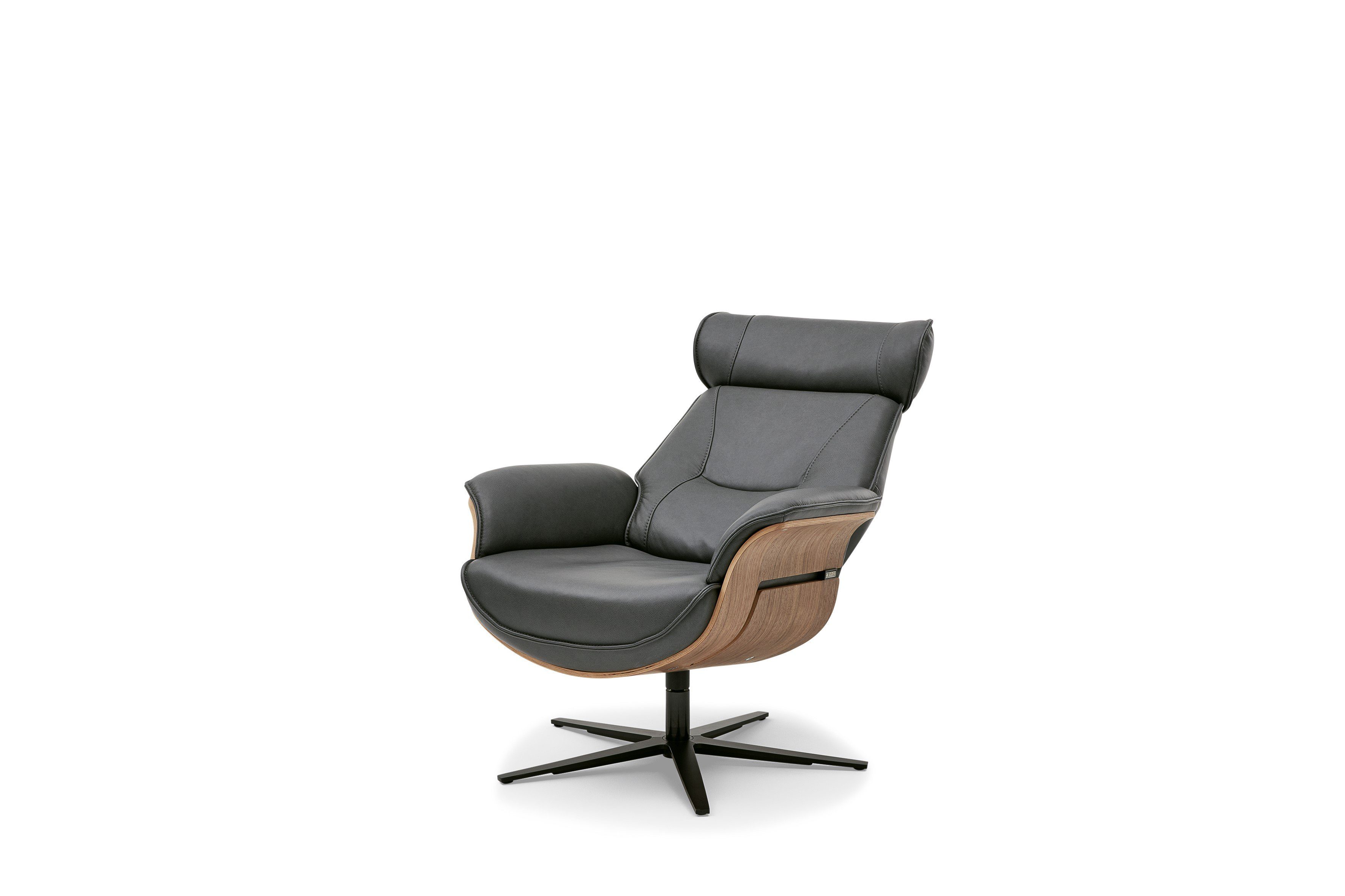 Musterring Relaxsessel MR 276, Holzschalensessel inkl. passendem Hocker, 5 Jahre Garantie