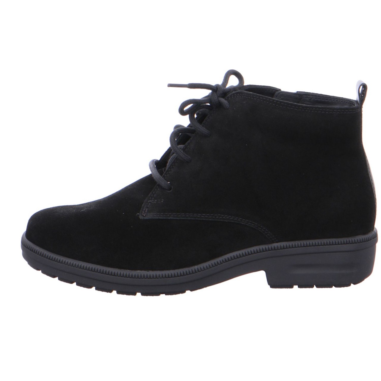 GANTER Schnür-Stiefeletten schwarz