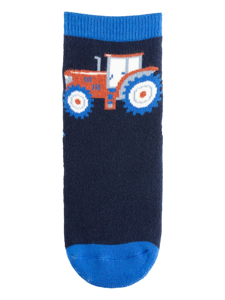 Sterntaler Fliesen Flitzer SOFT Traktor in marineblau günstig kaufen