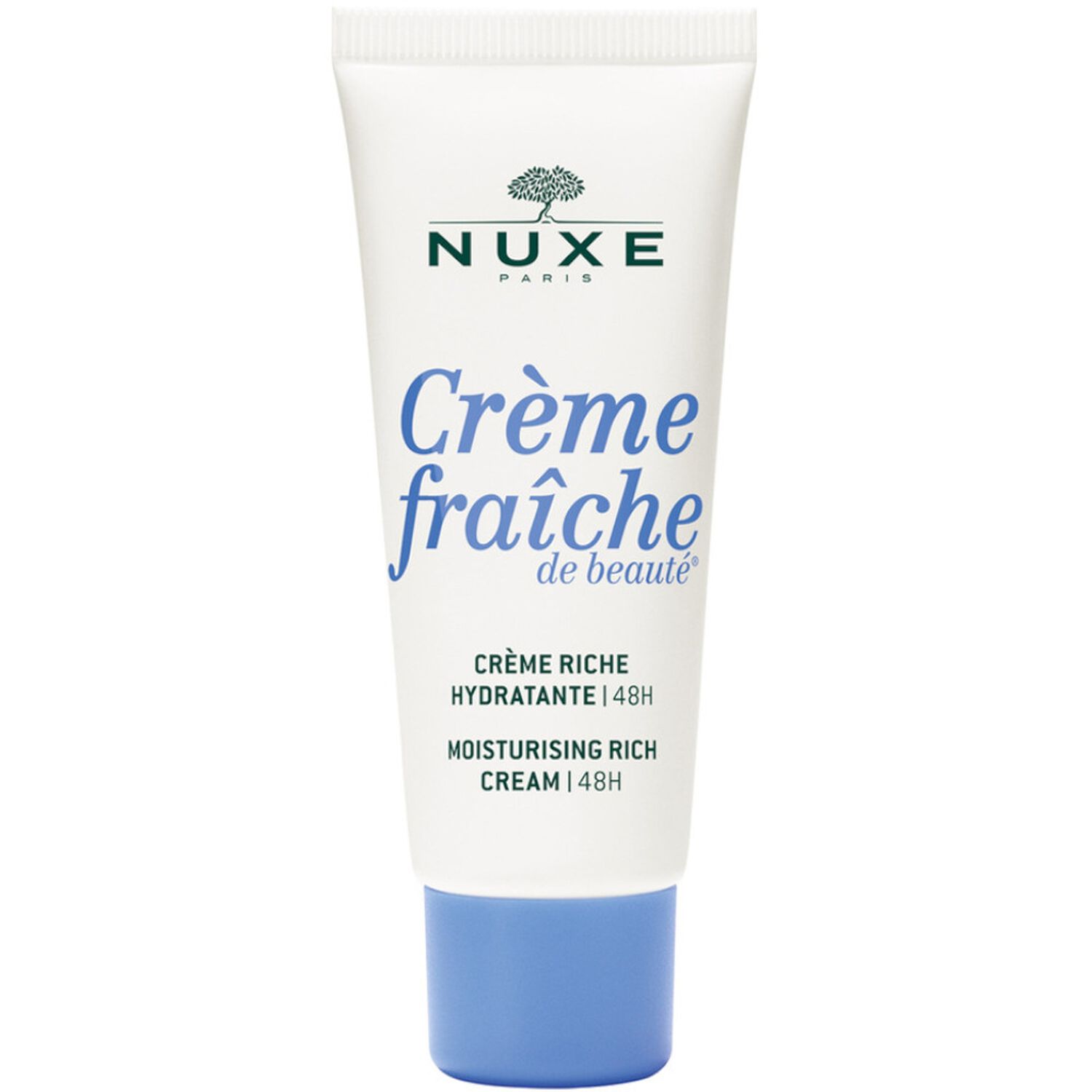 Nuxe Crème Riche Hydratante 48h Crème fraîche de beauté® - peaux sèches à très sèches, même sensibles