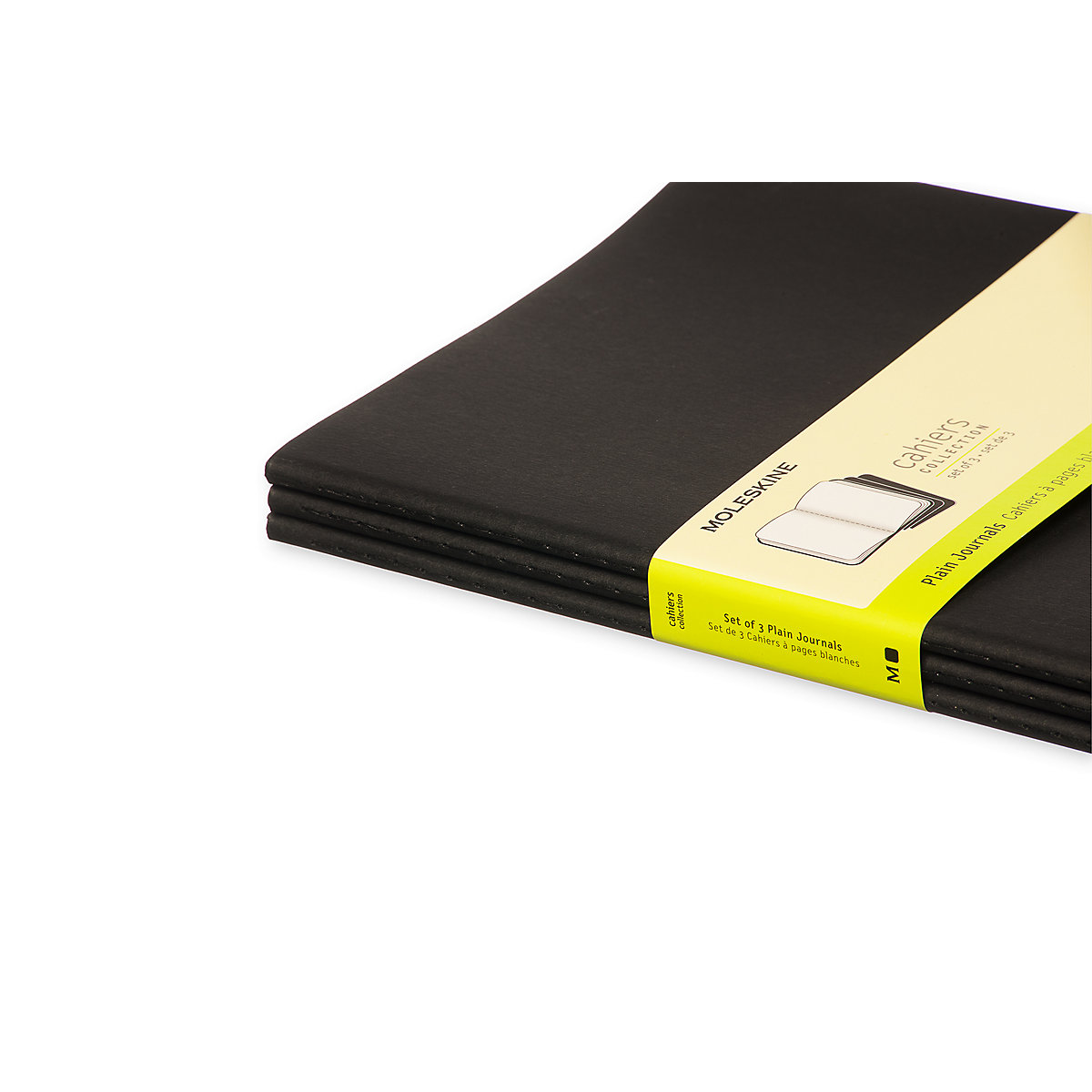Notizbücher Cahier- XL- 3er Set- Blanko Notizbücher